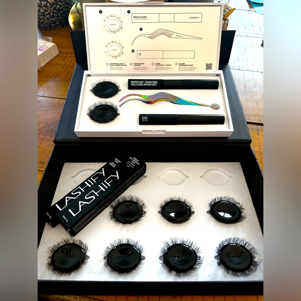Brand New LASHIFY Control Kit, extra lashes, and extra application products